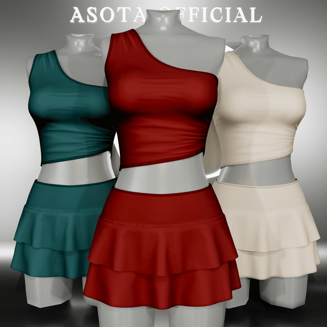 Скриншот мода Топ и юбка Agatha Outfit